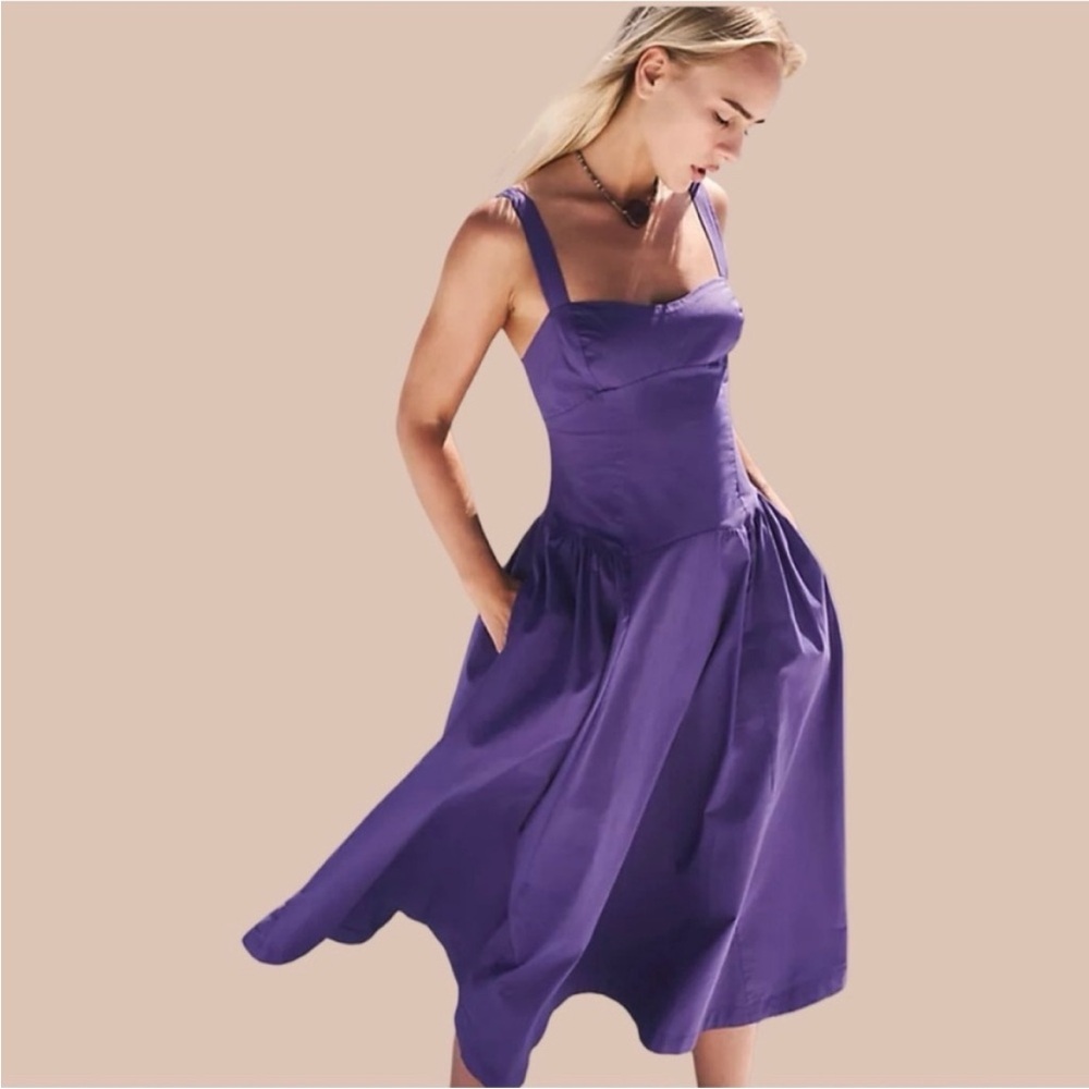 Free People Paolo Midi Dress - Picture 11 of 12